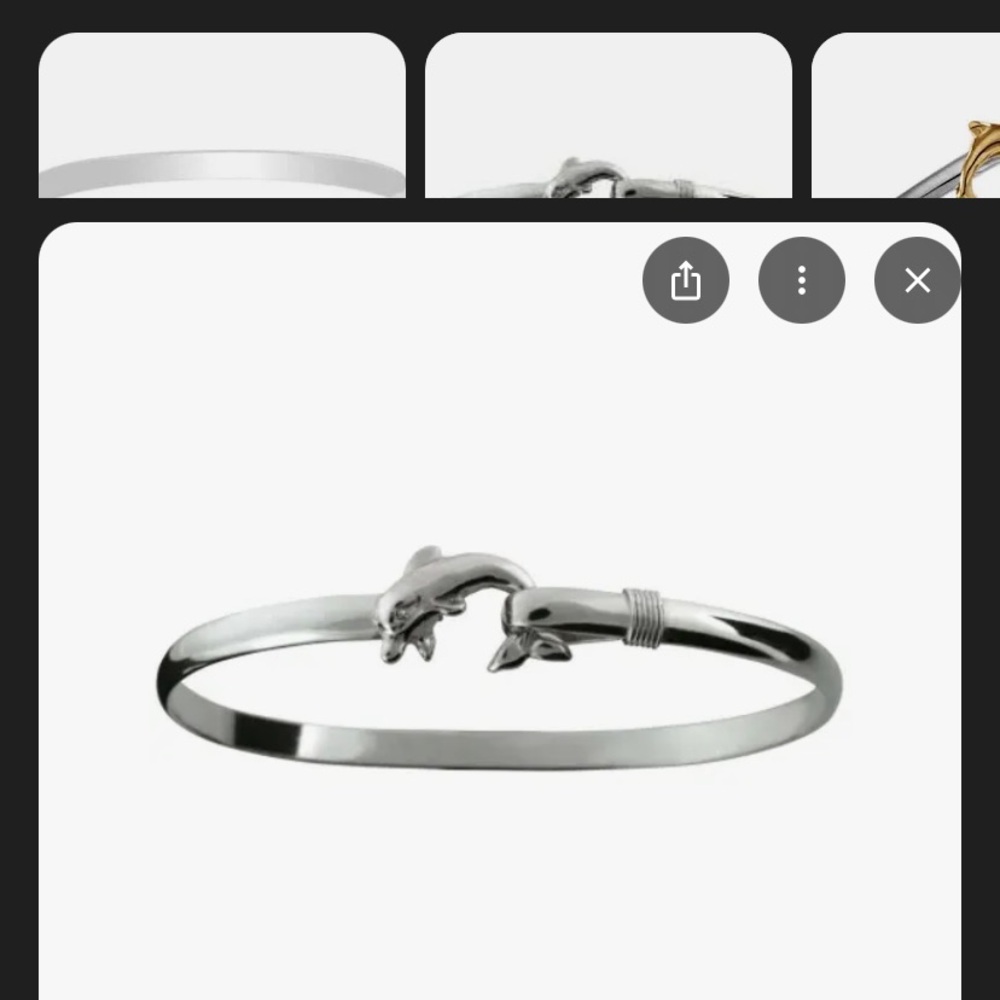 Silver Dolphin Bracelet